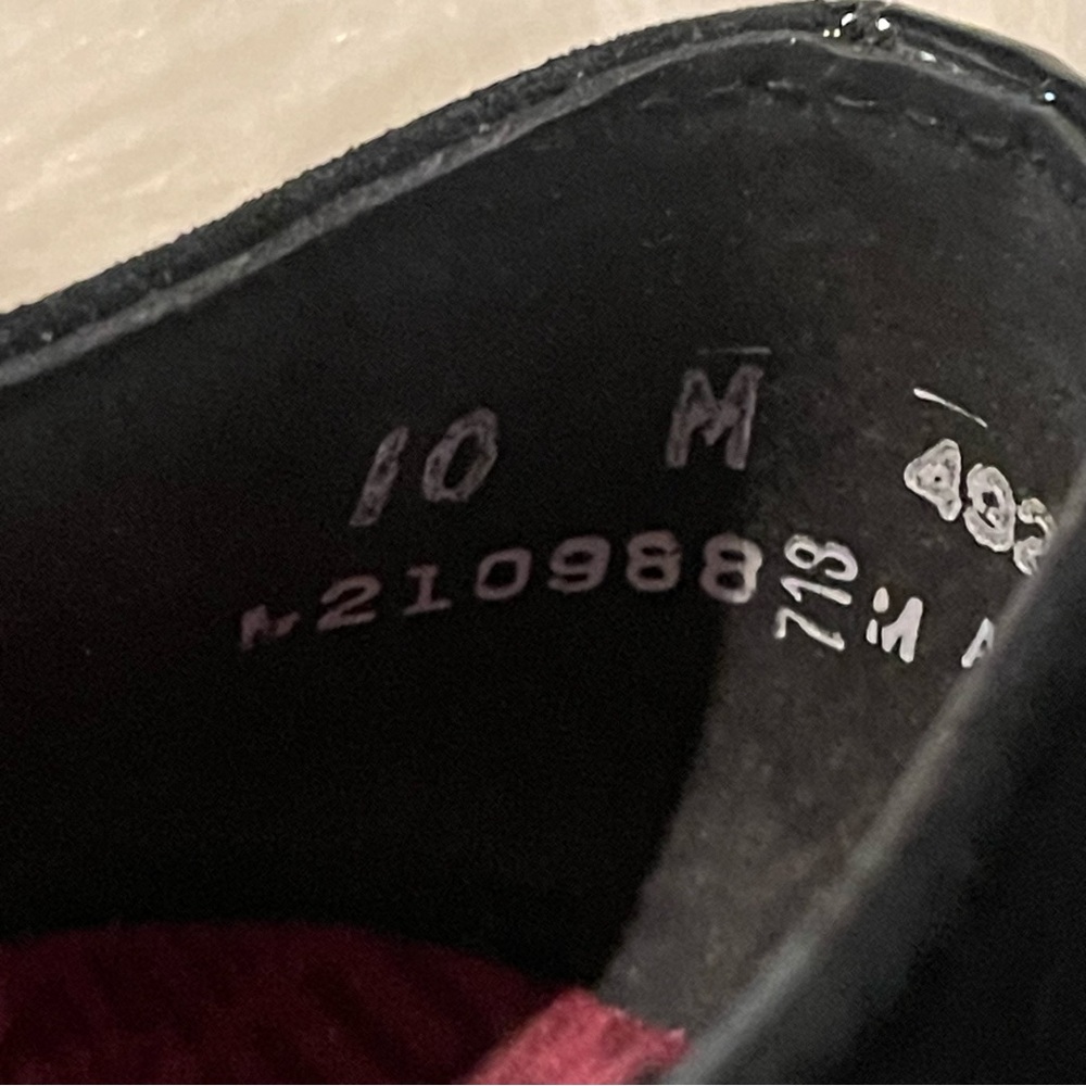 MUNRO MARKELLA BLACK DERBY OXFORD - Picture 10 of 11
